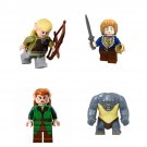Bilbo Baggins las Tauriel Lotr attack troll Lord of the Rings Sets Minifigures