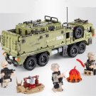 Across The Battlefield Scorpio Heavy Truck Military Set Minifigures Block Toys