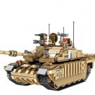 Britain Challenger II MBT-80 Tank contemporary Tank Minifigures Block Toys