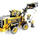 Gold excavator City Set Minifigures Block Toys