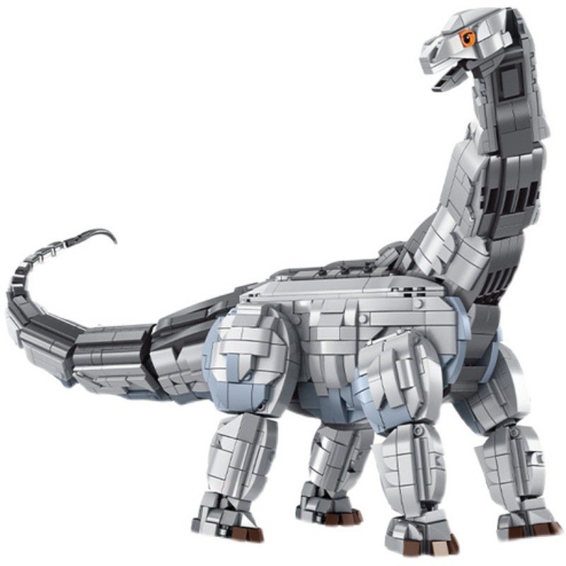 Big Brontosaurus Jurassic World Set Minifigures Block Toys