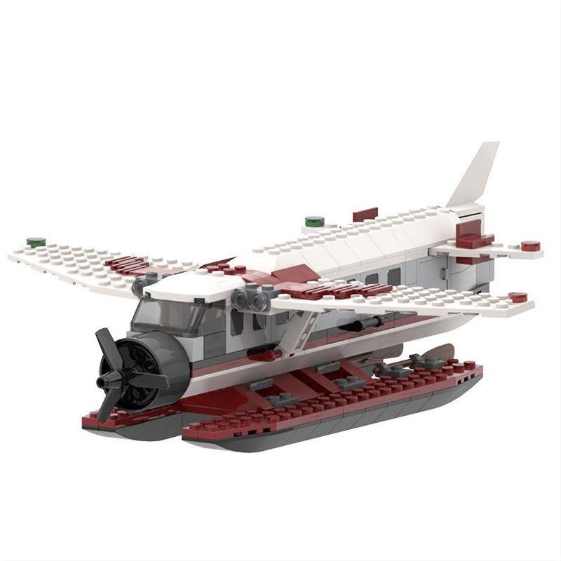 Seaplane Flying Boat building block Toy Minifigures Block Toys