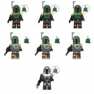 Cobb Vanth Boba Fett Mandalorian The Mandalorian TV 3 Sets Minifigures Block Toy