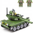 China Type 85 Main Battle Tank Soldier Military Tank Set Minifigures Block Toys