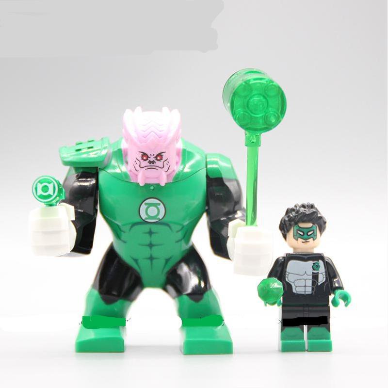 Big small Kilowog Green Lantern movie Sets Minifigures Block Toys