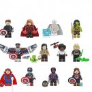 Captain Britain Sylvie Loki white Vision New Super Heroes Sets Minifigures Toys