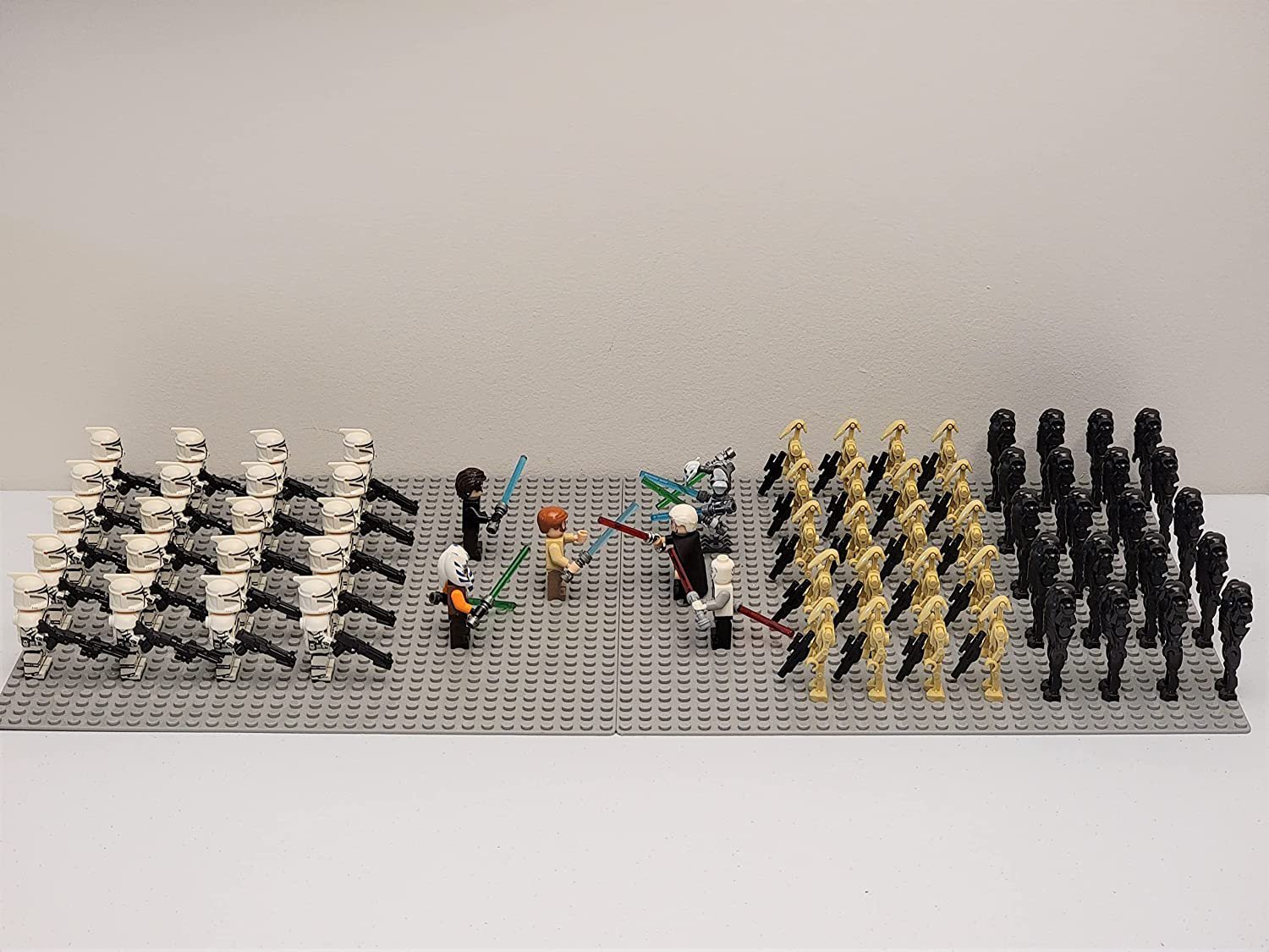 66pcs Count Dooku General Grievous Obi-Wan Kenobi clone Star Wars Minifigures
