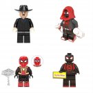 J.Jonah Jameson Miles Morales Spiderman Miles Morales Set Minifigures Block Toys
