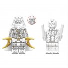 2pcs White Moon Knight Moon Knight Set Minifigures Block Toys