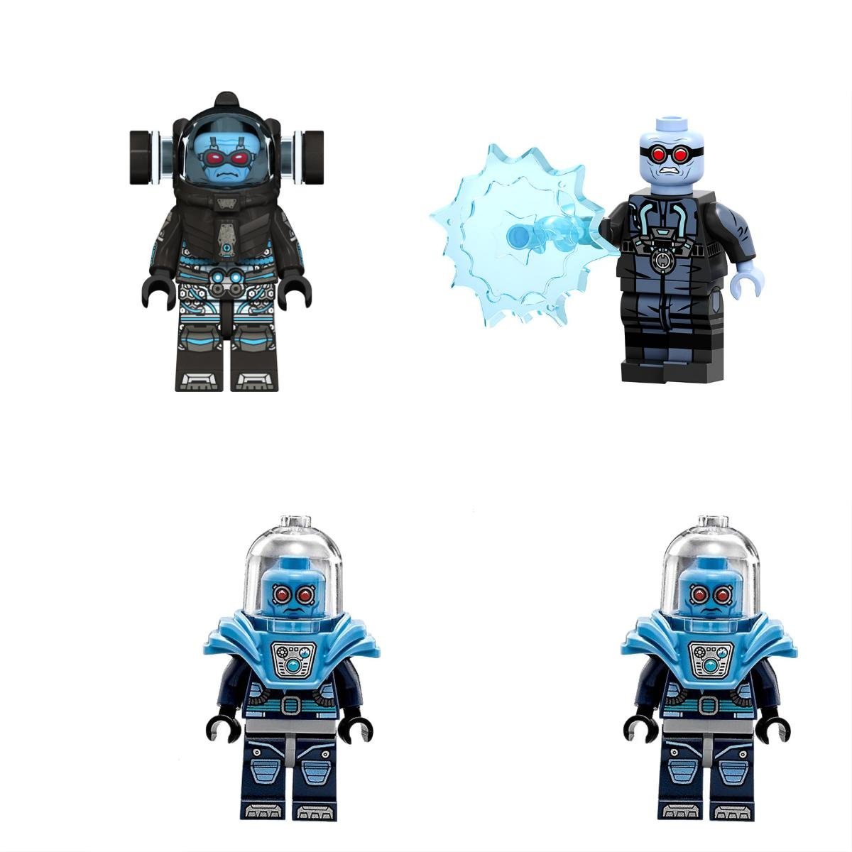 4pcs Mister Freeze New Batman Sets Minifigures Block Toys