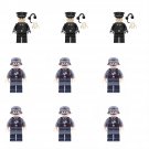 WW2 German Tank officer Soldier Military Sets Minifigures Block Toys