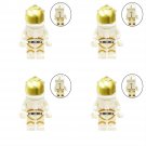 4pcs Alien Astronaut Alien Sets Minifigures Block Toys