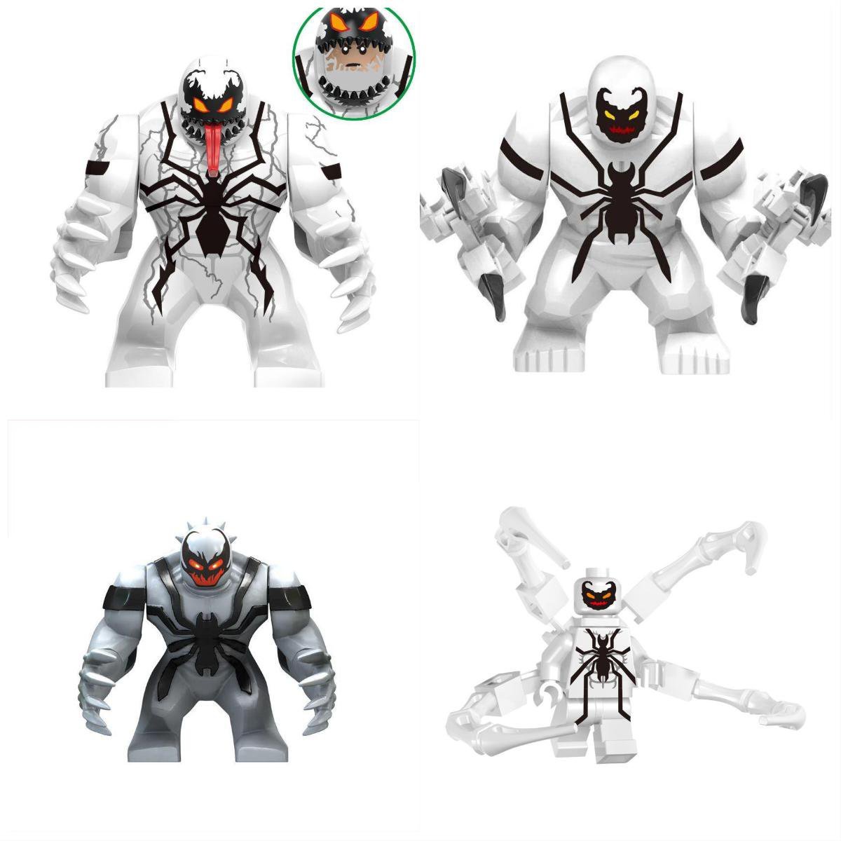 4pcs Anti-Venom Venom Sets Minifigures Block Toys