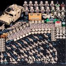 Desert S.W.A.T Military Hummer soldier Military Sets Minifigures Block Toys
