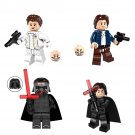 Han Solo Leia Organa Solo Kylo Ren Star Wars Sets Minifigures Block Toys
