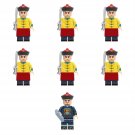7pcs Imperial Bodyguard First grade military attache Toy Minifigures Block Toys