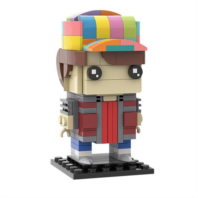 Marty McFly Jr. Back To The Future Minifigures Block Toys