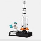 Armstrong Rocket Interstellar crossing Sets Minifigures Block Toys
