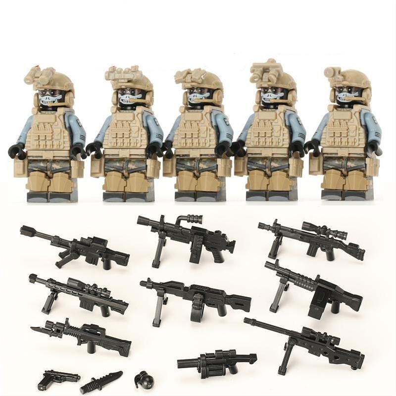 Operation Ghost Specia Force Specia Force Sets Minifigures Block Toys