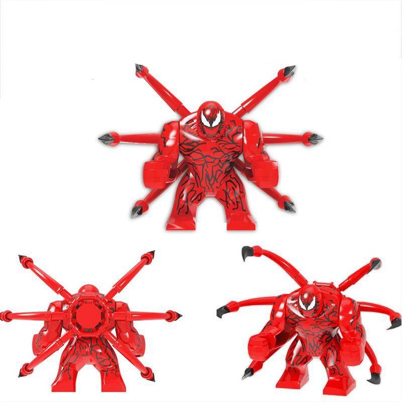 3pcs Carnage Venom Let There Be Carnage Sets Minifigures Block Toys