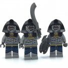 3pcs Zombie Pharaoh Movie Set Minifigures Block Toys