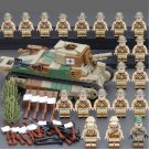 20pcs Japan Soldier Type 95 Ha-Go WW2 Military sets Minifigures Block Toys