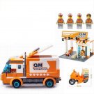 UPSP Expressman Express Car City Sets Minifigures Block Toys