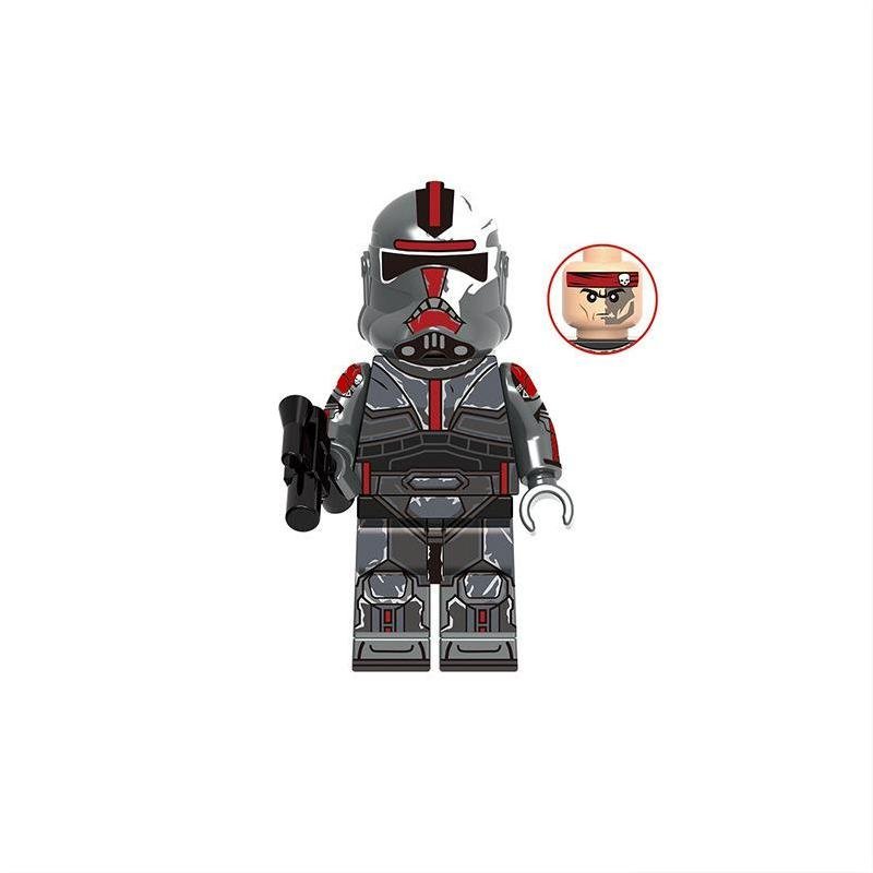 Clone Force 99 Hunter Star Wars Minifigures Block Toys