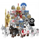 8pcs Medieval Knights Knight soldier Toy Minifigures Block Toys