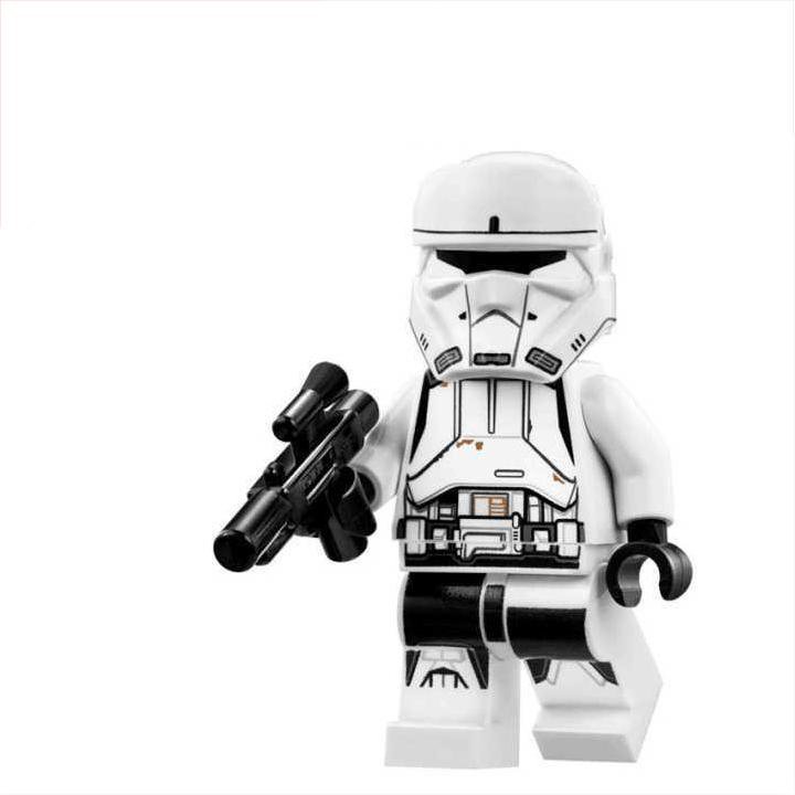 White Imperial Hovertank Pilot Star Wars Minifigures Block Toys