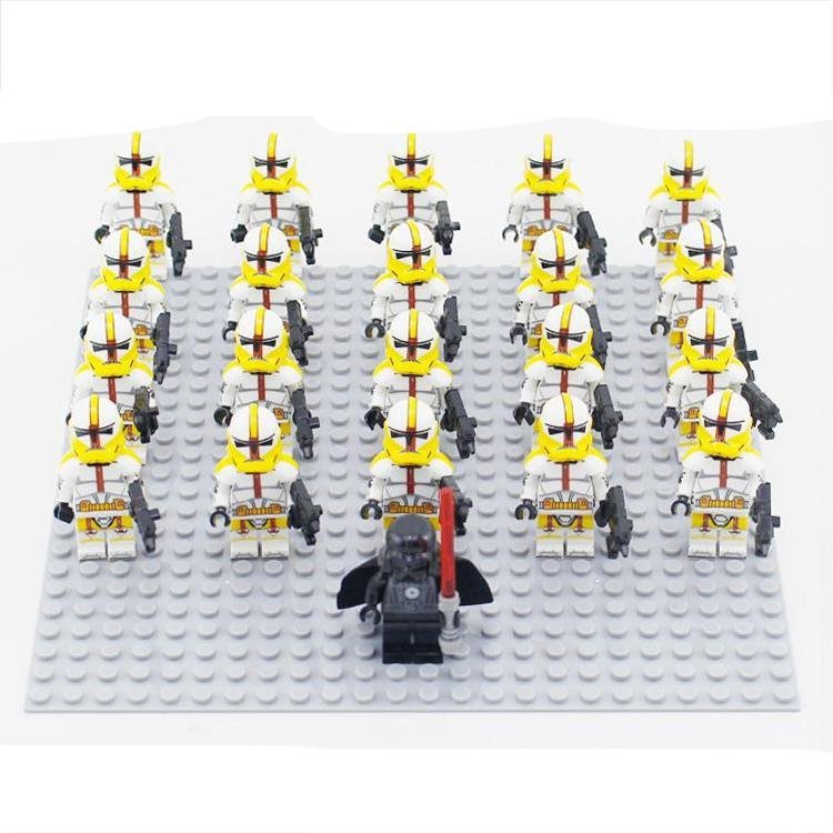 21pcs Artillery Stormtrooper Darth Vader Star Wars Sets Minifigures Block Toys