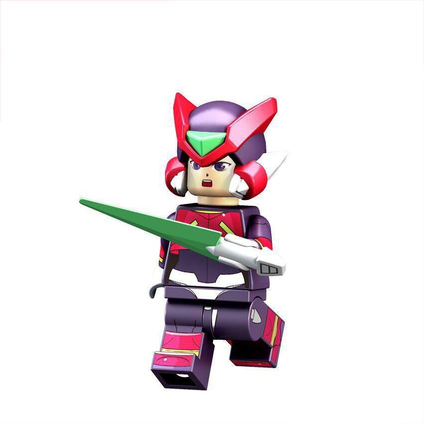 Rockman Zero Mega Man ZX Minifigures Block Toys