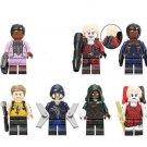 Amanda Waller Peacemaker Bloodsport Ratter The SuIcide Squad Set Minifigures Toy