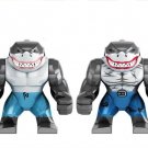 King Shark Fierce Shark Superboy Set Minifigures Block Toys