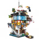 City Gardens Edifice Ninjago Set Minifigures Block Toys