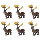 6pcs Elf Megaloceros Hobbit Set Minifigures Block Toys