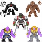 5pcs Big Venom Tree Man Hulk Thanos The Avengers Sets Minifigures Block Toys