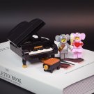 Piano Elephant man City Sets Minifigures Block Toys