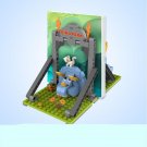 Triceratops Bookshelf Dinosaur Bookshelf building Child Bookshelf Minifigures