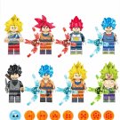 Vegeta Zamasu Broli Son Goku Dragon Ball Z Sets Minifigures Block Toys