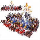 40pcs Roman Empire army group chariot Medieval Knight Set Minifigures Block Toys