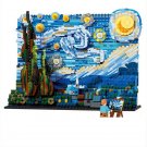 The Starry Night Draw building block Minifigures Block Toys