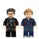Tony Stark Pepper Iron Man Sets Minifigures Block Toys