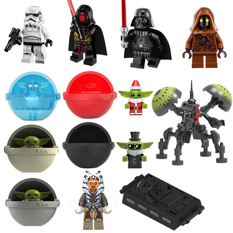 Darth Revan Grogu Carbon-Freezing Darth Vader Star Wars Sets Minifigures Toys