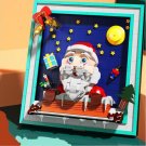 Santa Claus Picture Frame Christmas gift Set Minifigures Block Toys