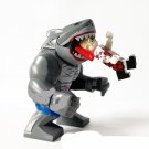 King Shark vs Harley Quinn Suicide Squad Sets Minifigures Block Toys