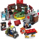 New Year Dungeons streetscape 2022 City Set Minifigures Block Toys