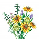 Sunflower Flower bouquet flower building block Flower bouquet Set Minifigures