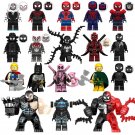 18pcs Venom Vs Spider-Man The Avengers Super Heroes Set Minifigures Block Toys