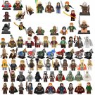 72pcs Elf Dwarf Hobbits Orc Human The Lord of the Rings Set Minifigures Toys